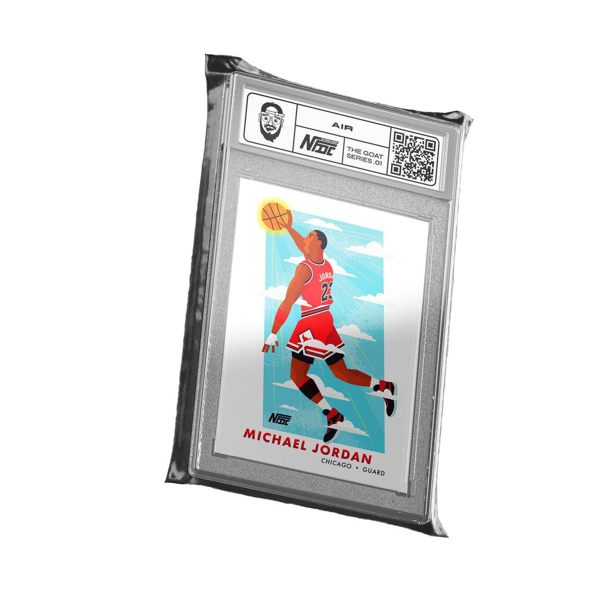 "Air" Michael Jordan Trading Card