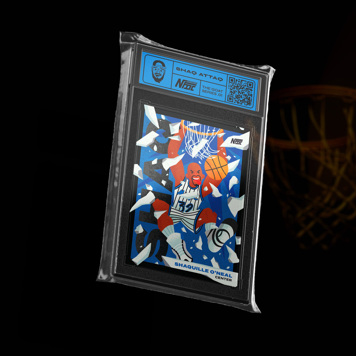 NFDC GOATS 4 Pack - Holographic Trading Cards