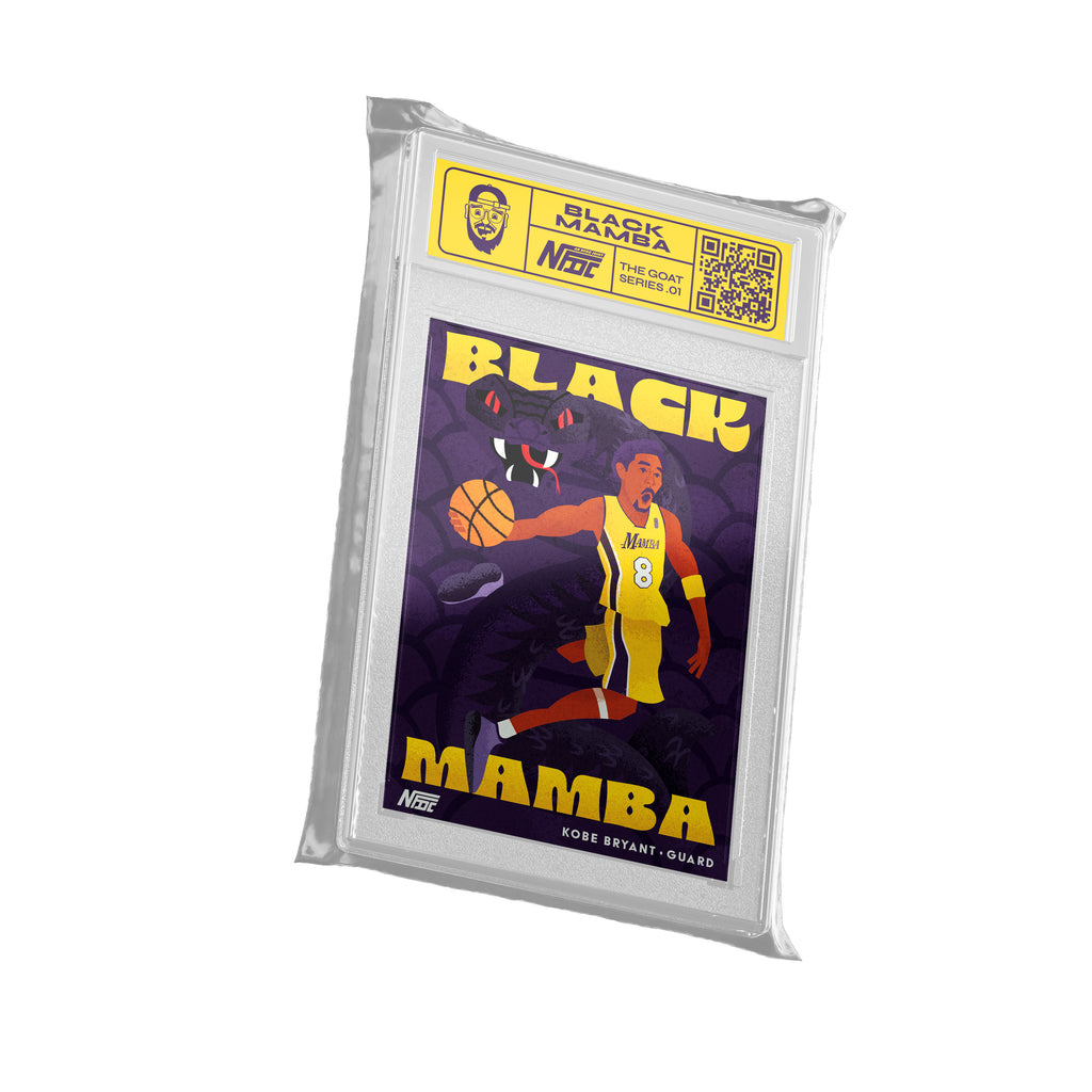 "Black Mamba" Kobe Bryant Holographic Card