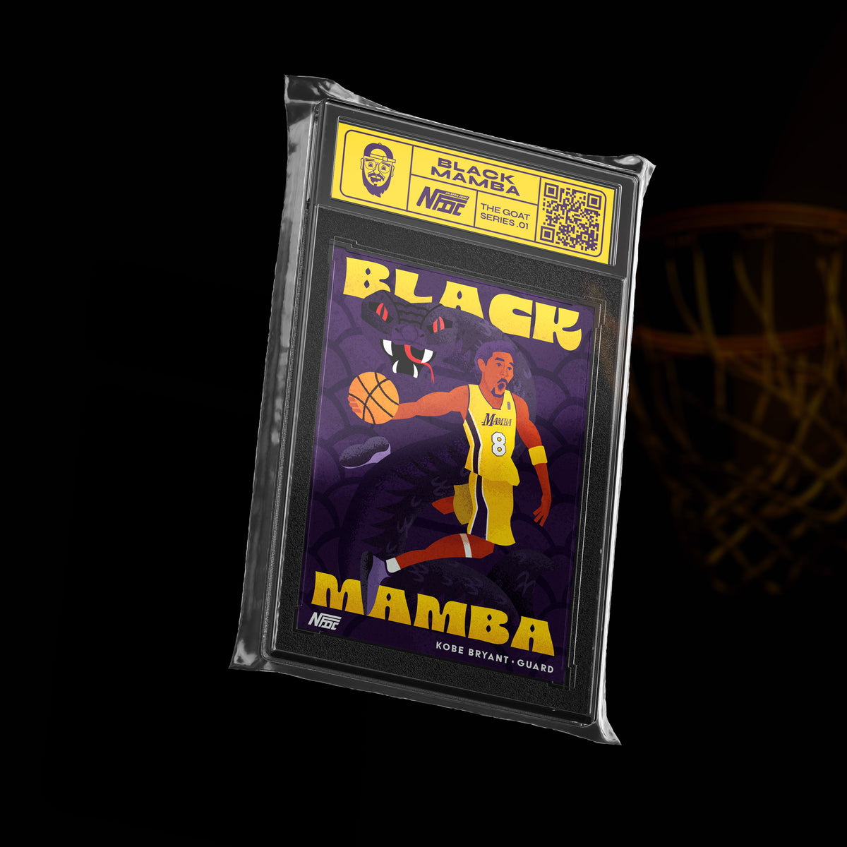 NFDC GOATS 4 Pack - Holographic Trading Cards