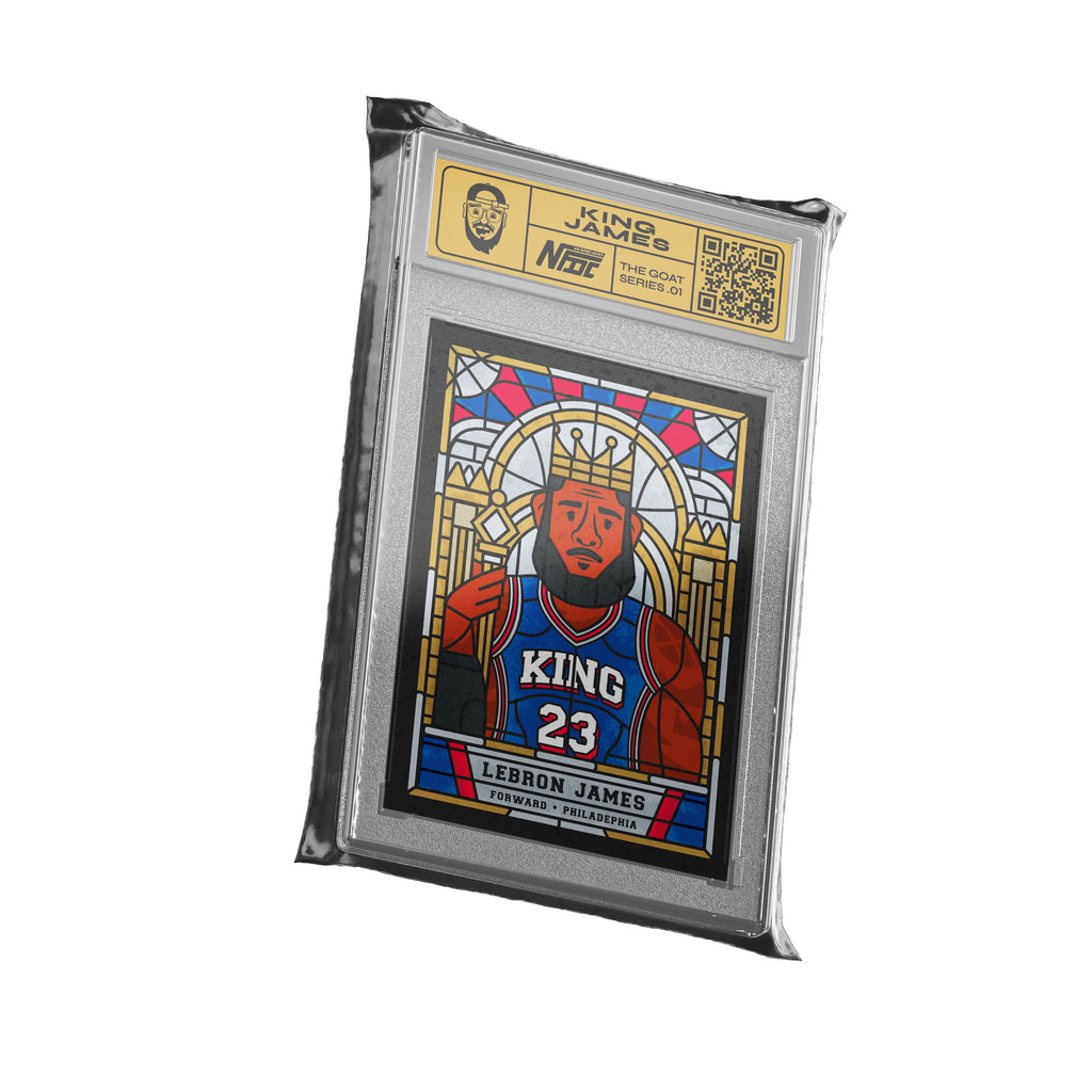 "King James" Lebron James Holographic Card