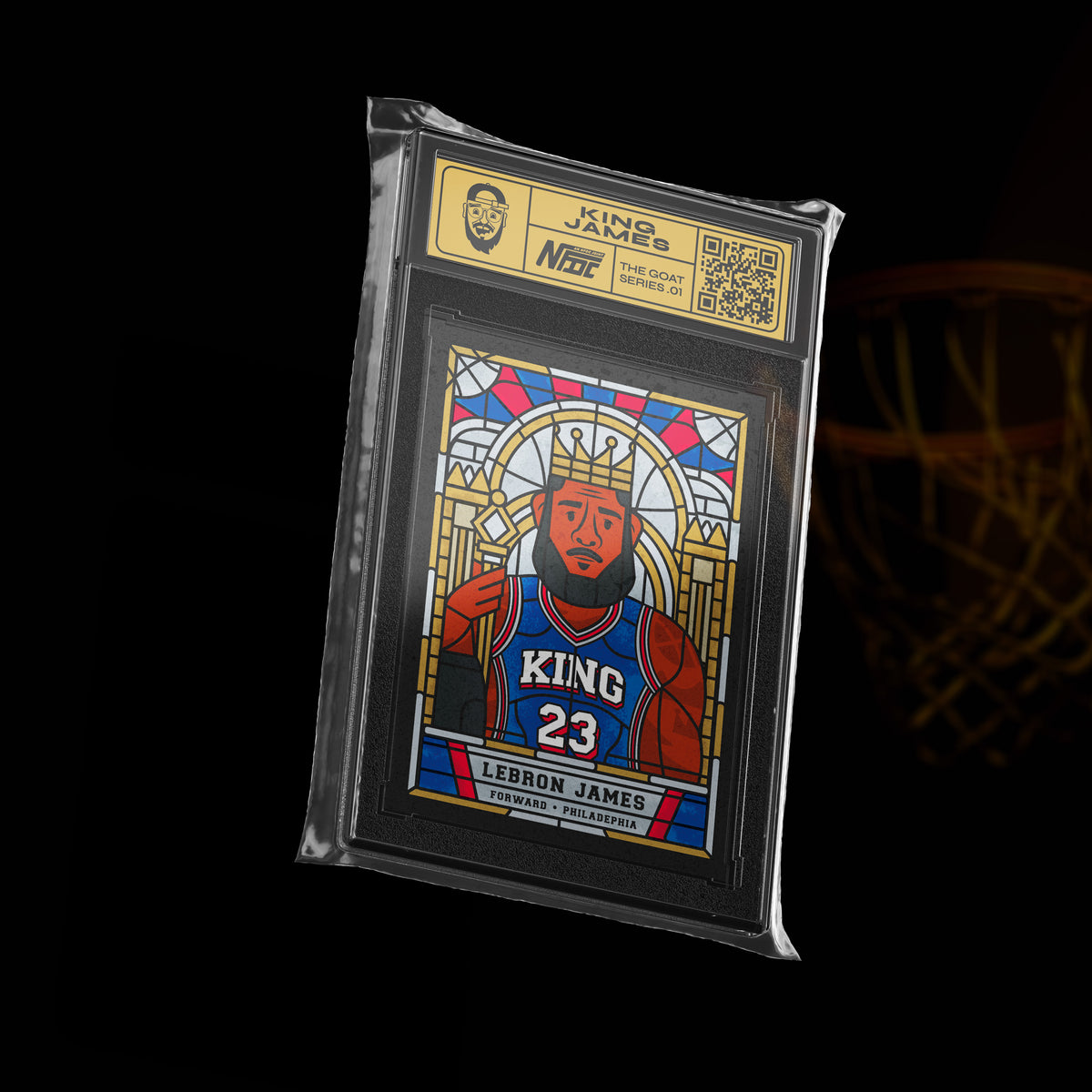 NFDC GOATS 4 Pack - Holographic Trading Cards