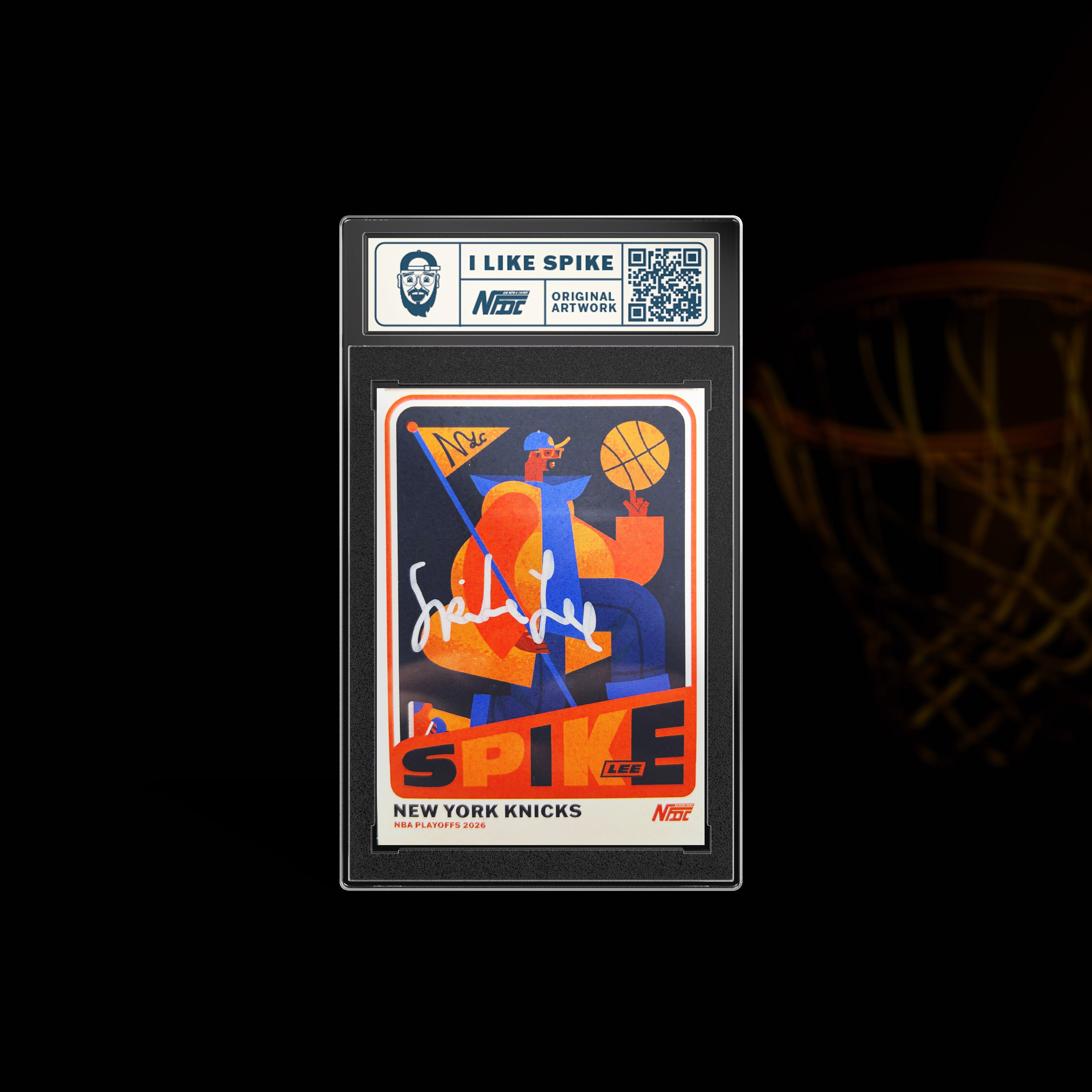 "I LIKE SPIKE" AUTOGRAPHED CARD - 2 of 3