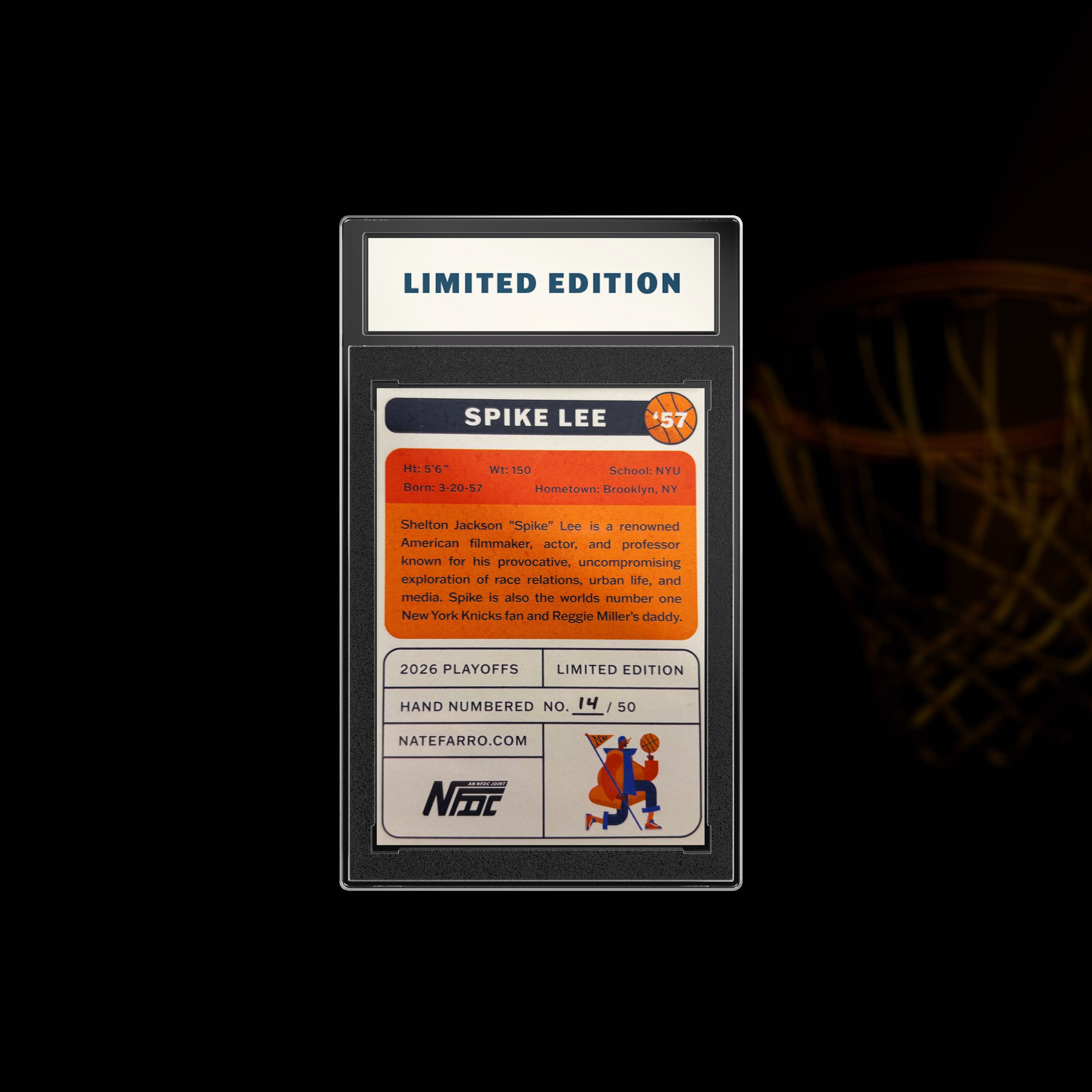 "I LIKE SPIKE" AUTOGRAPHED CARD - 2 of 3